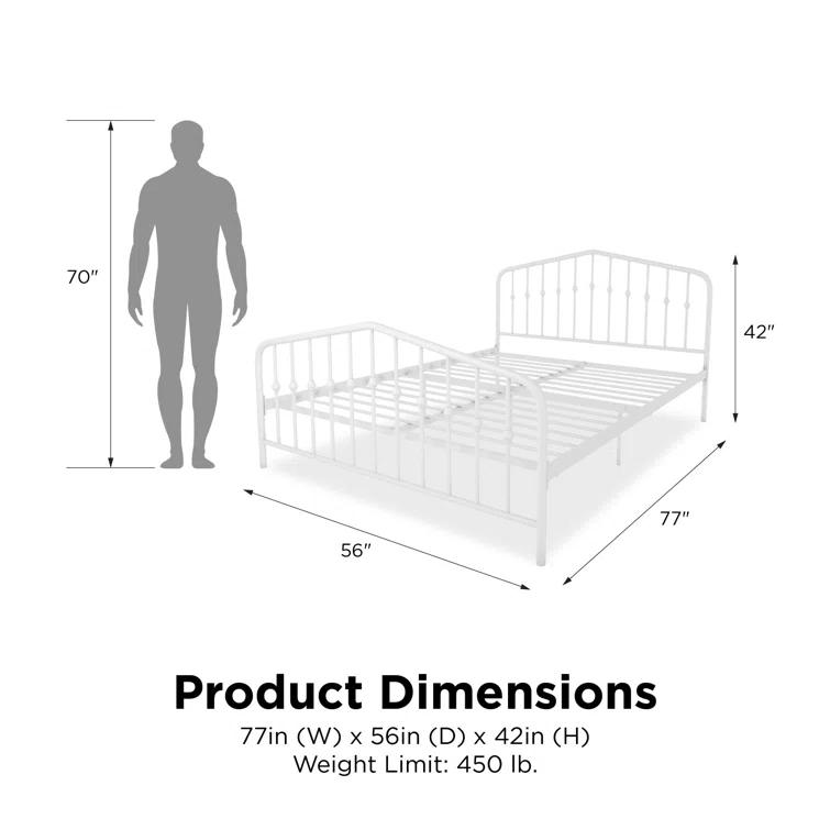 Bushwick Metal Platform Bed