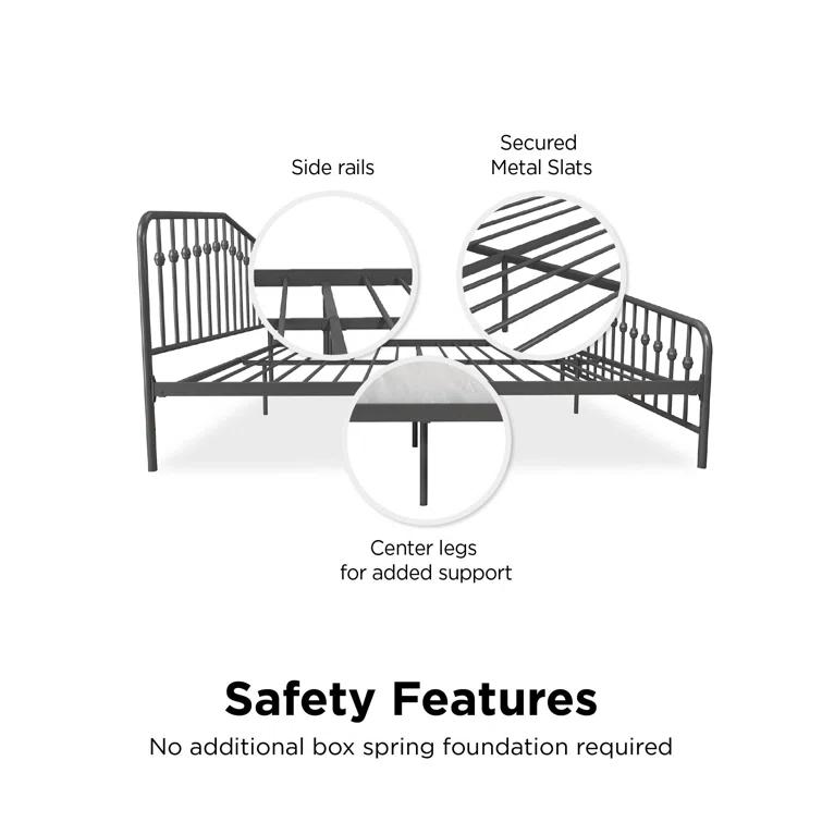 Bushwick Metal Platform Bed
