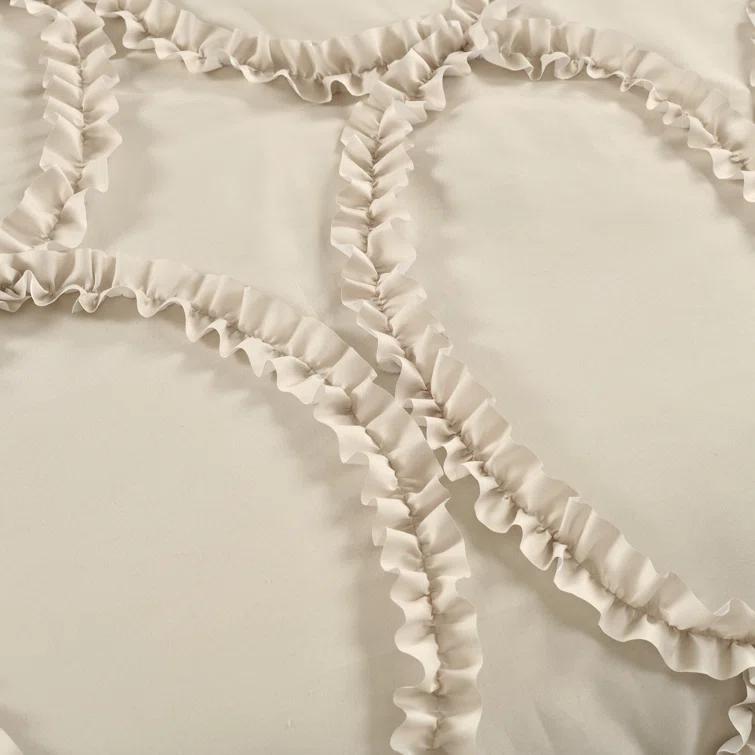 Reyna Microfiber Traditional 3 Piece Comforter Set