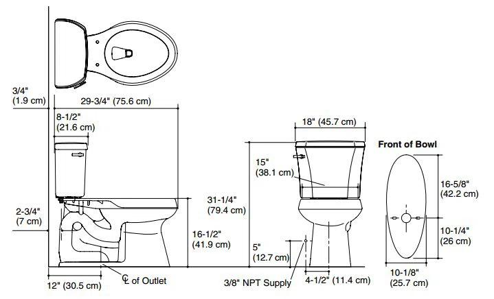 Highline Elongated Two-Piece toilet