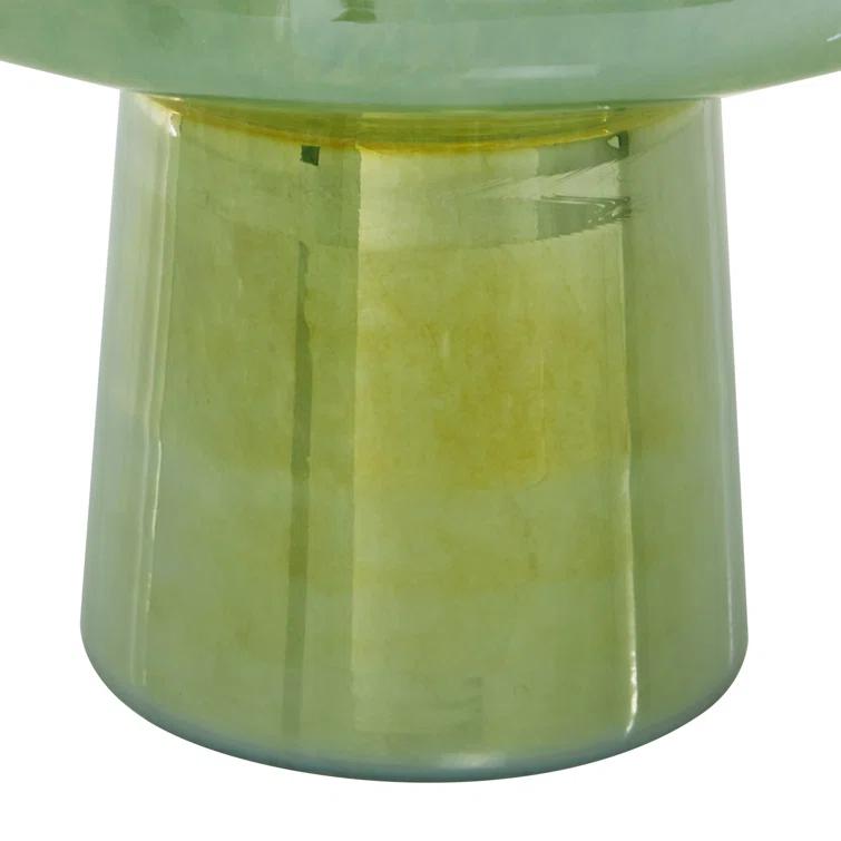The Novogratz Glass Decorative Green Vase