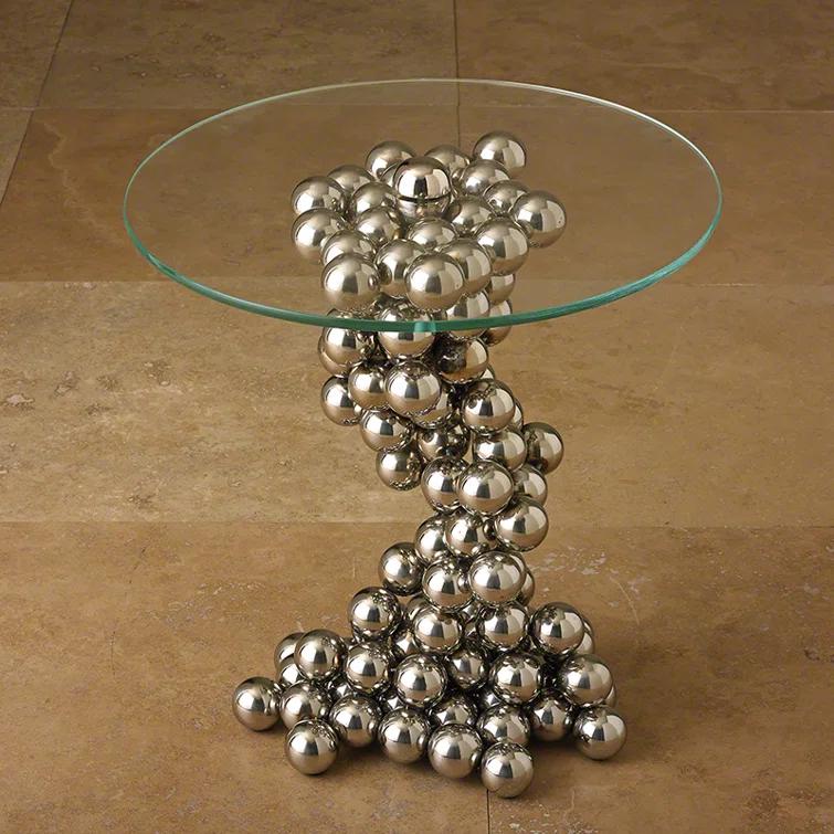Sphere Table-Nickel