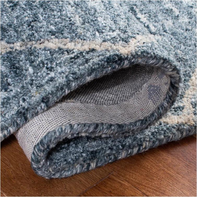 Moniz Hand Tufted Wool Geometric Rug