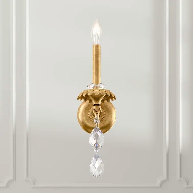 Helenia Steel Candle Wall Light