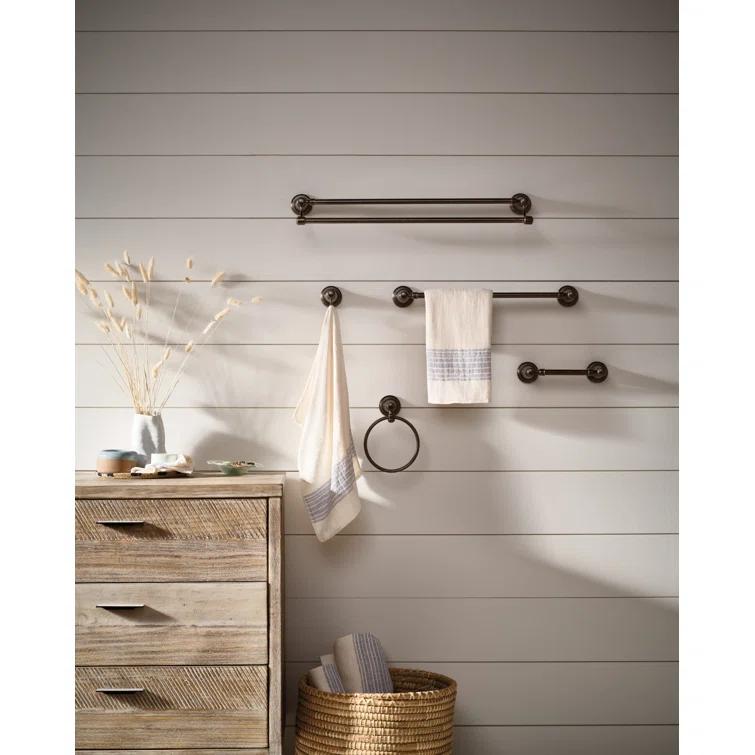 Bradshaw Double 24" Wall Mounted Towel Bar