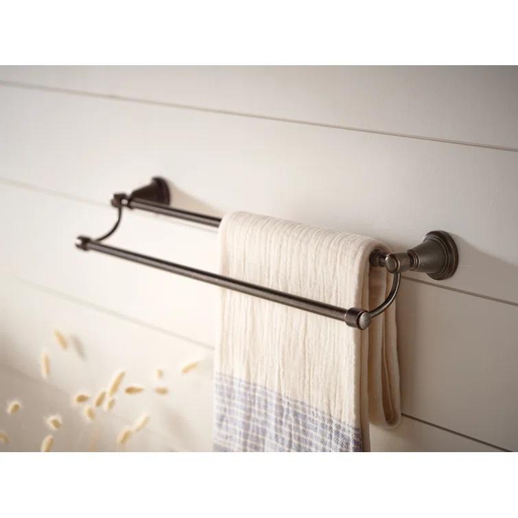 Bradshaw Double 24" Wall Mounted Towel Bar