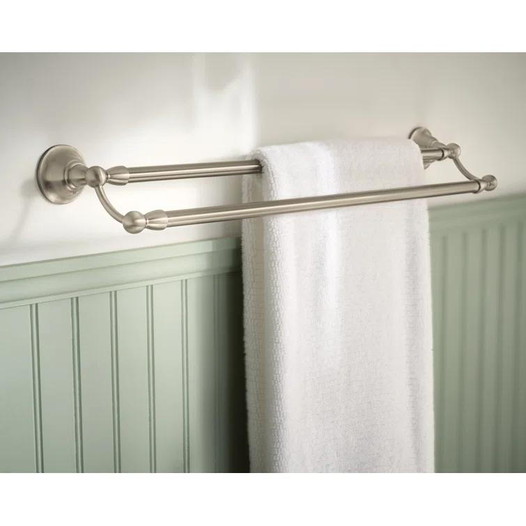 Moen Sage Double 24" Wall Mounted Towel Bar