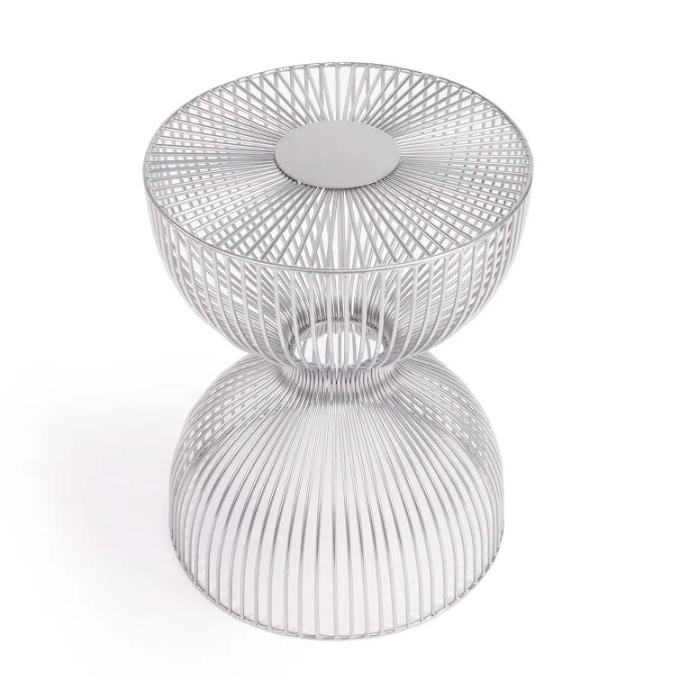 Butler Specialty Nicholas Silver Meatl End Table