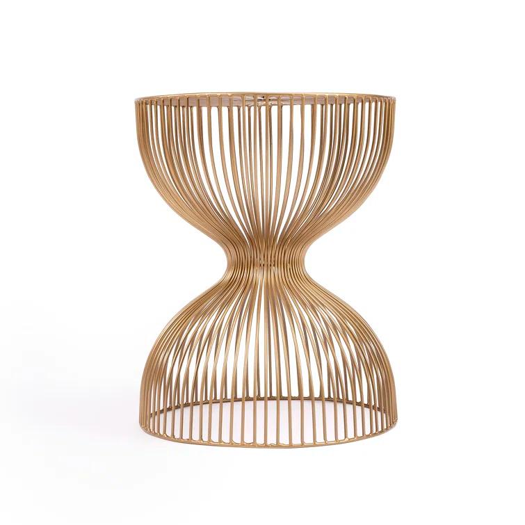 Butler Specialty Nicholas Gold Metal End Table