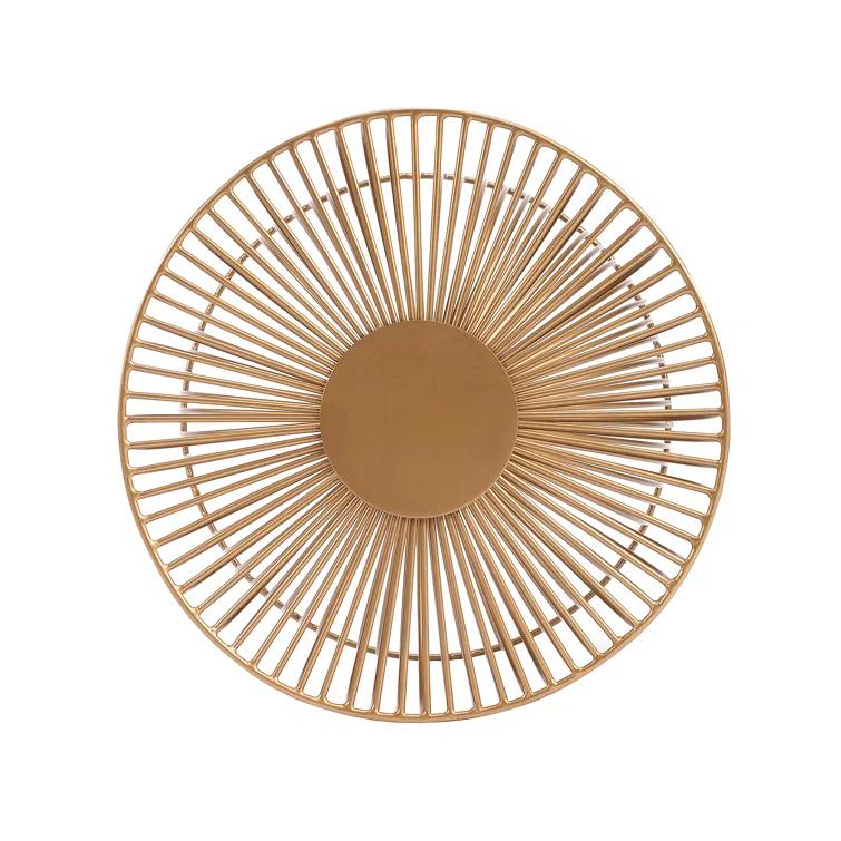 Butler Specialty Nicholas Gold Metal End Table