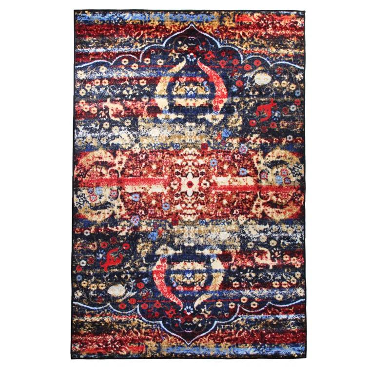 Bohemian Rustic Medallion Indoor Runner or Area Rug