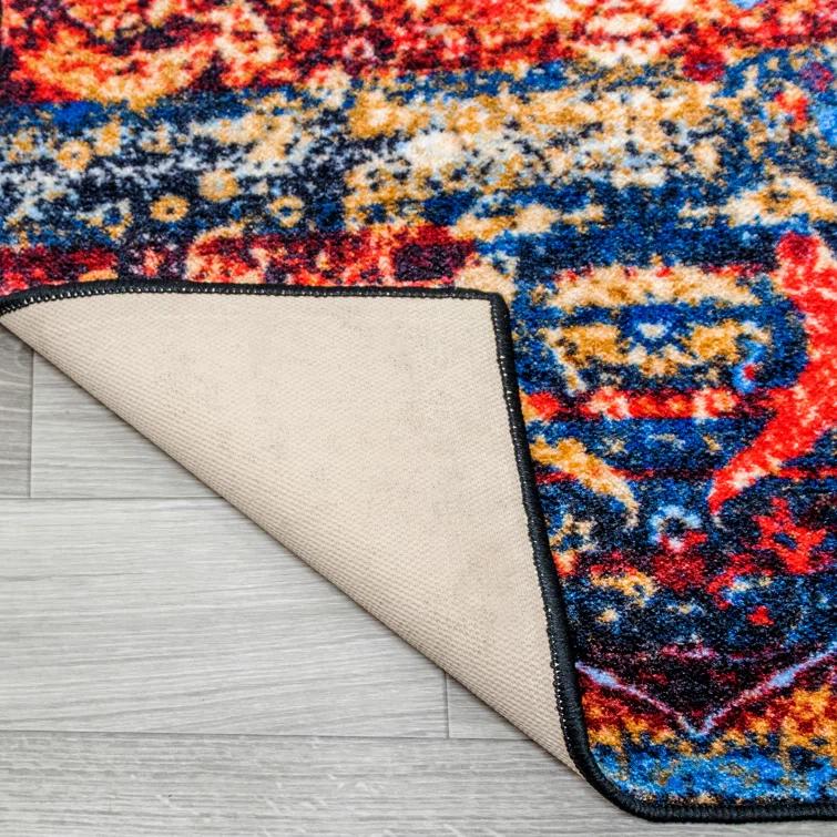 Bohemian Rustic Medallion Indoor Runner or Area Rug