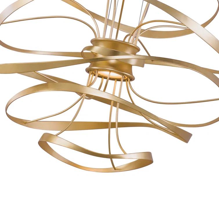 Calligraphy 2 Light Chandelier