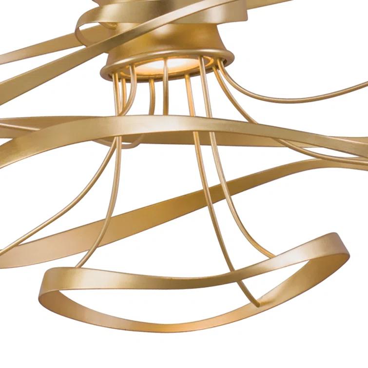 Calligraphy 2 Light Chandelier