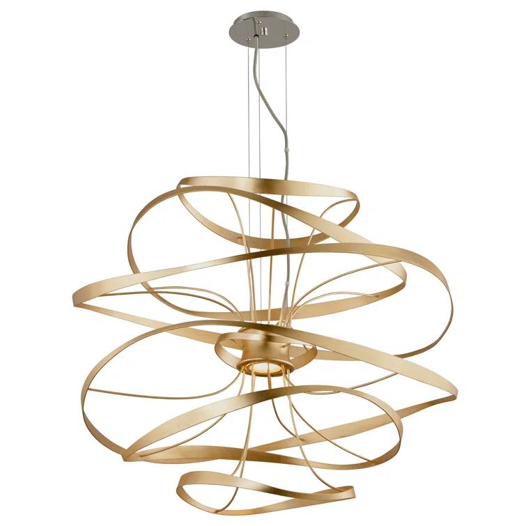 Corbett Lighting Calligraphy 2 Light Chandelier