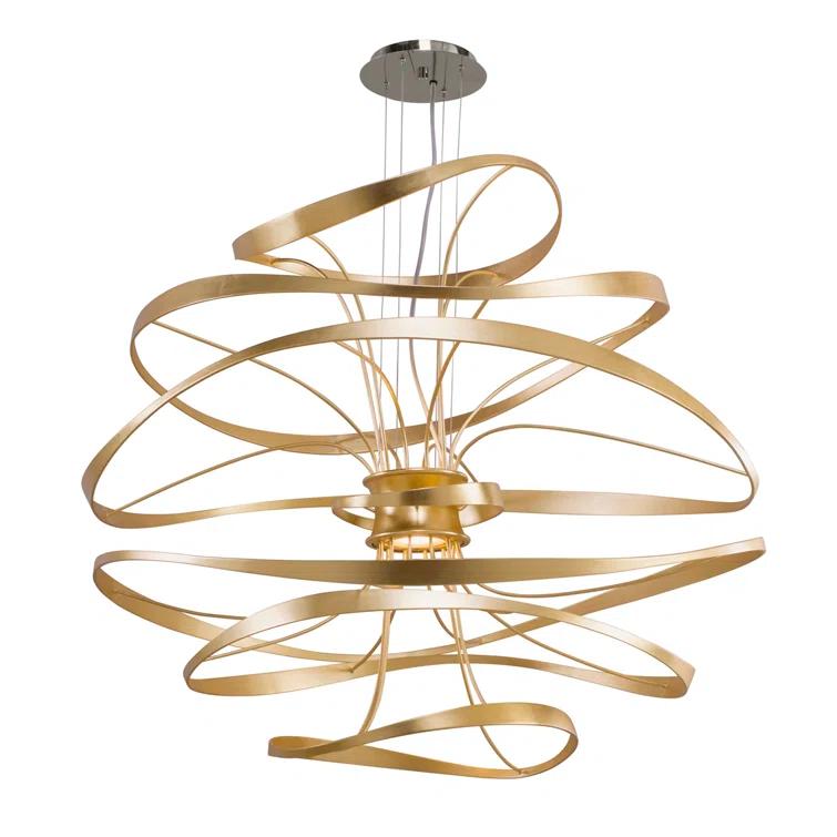 Corbett Lighting Calligraphy 2 Light Chandelier