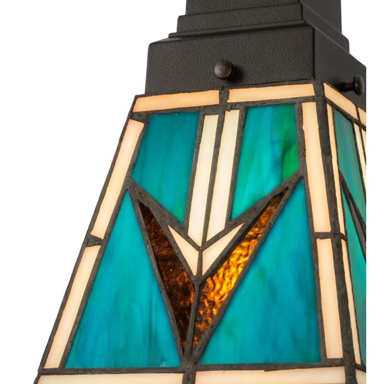 Meyda Lighting 5"Sq Valencia Mission Mini Pendant