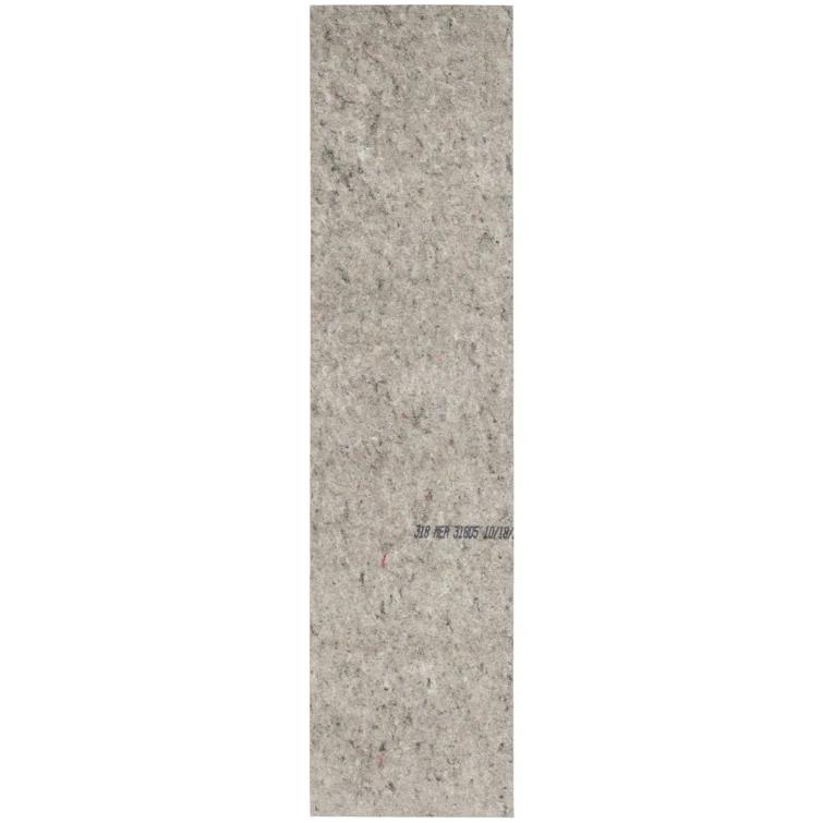 Mohawk 2'5"x8' Runner Premium Dual Surface Rug Pad Natural: Skid-Resistant, Gray, Rectangle, Polyester