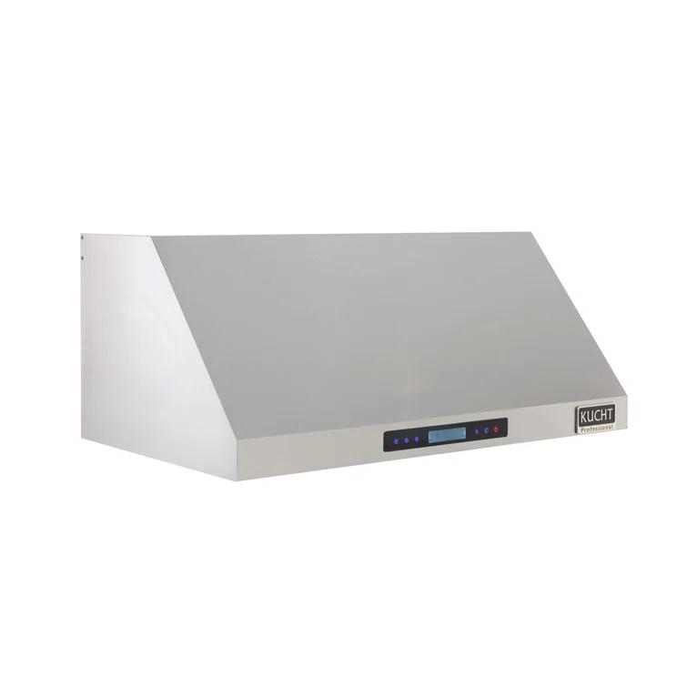 Kucht 36" Stainless Steel 900 CFM Ducted (Vented) Under Cabinet Range Hood with Baffle Filter