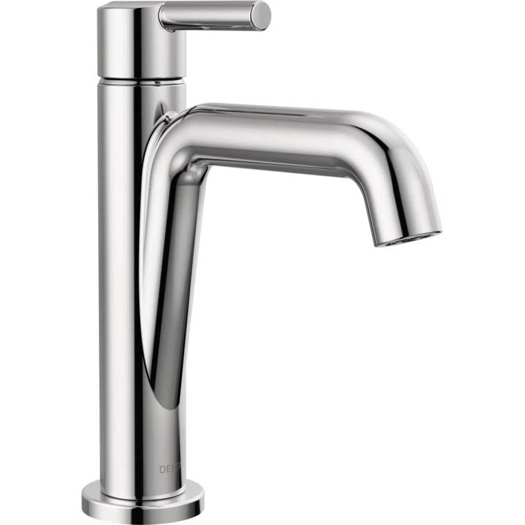 Nicoli Single Hole Bathroom Faucet with Drain Assembly, Single Handle Bathroom Sink Faucet