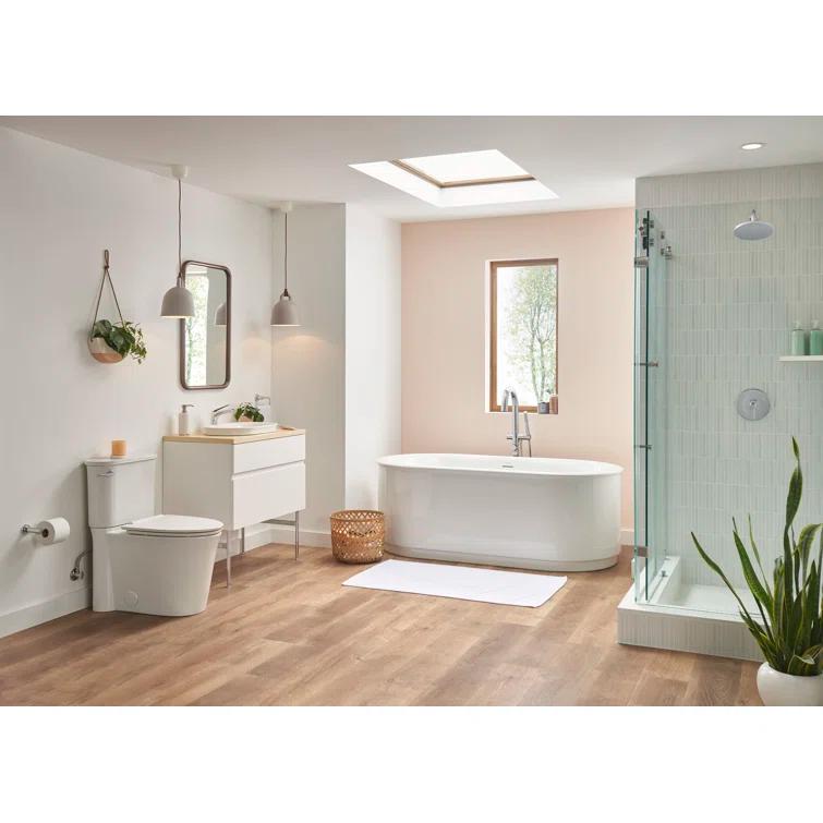 1 Handle Floor Tub Filler with Diverter