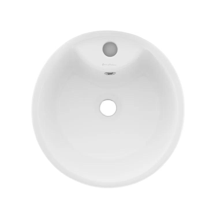 Monaco Circular Basin Pedestal Sink