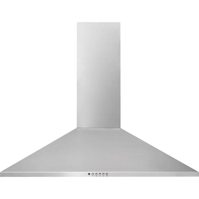 30" 400 CFM Convertible Wall Mount Range Hood in Sliver