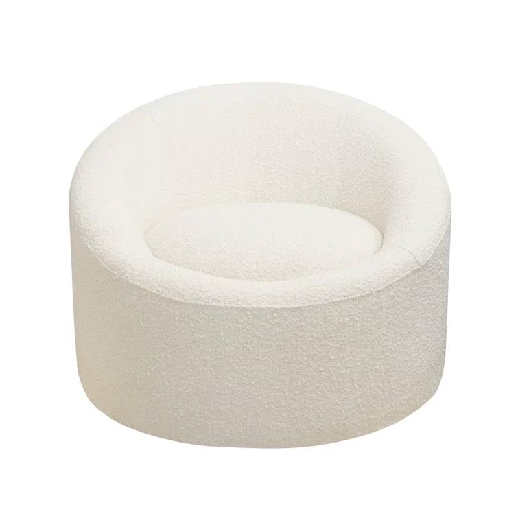 Sienna Upholstered Swivel Barrel Chair