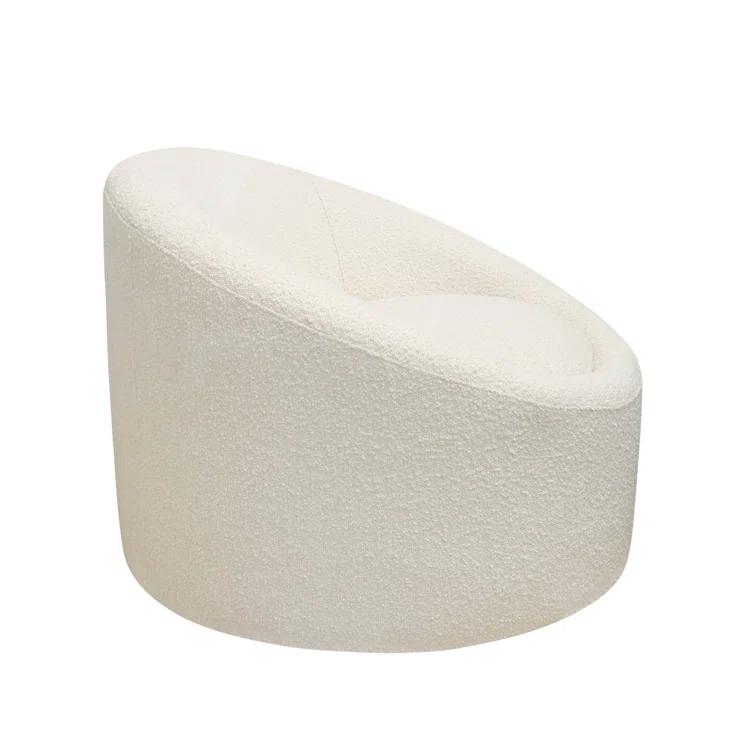 Sienna Upholstered Swivel Barrel Chair