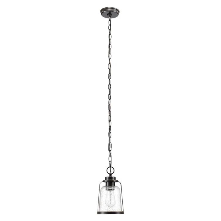 1 - Light Oil Rubbed Bronze Single Pendant