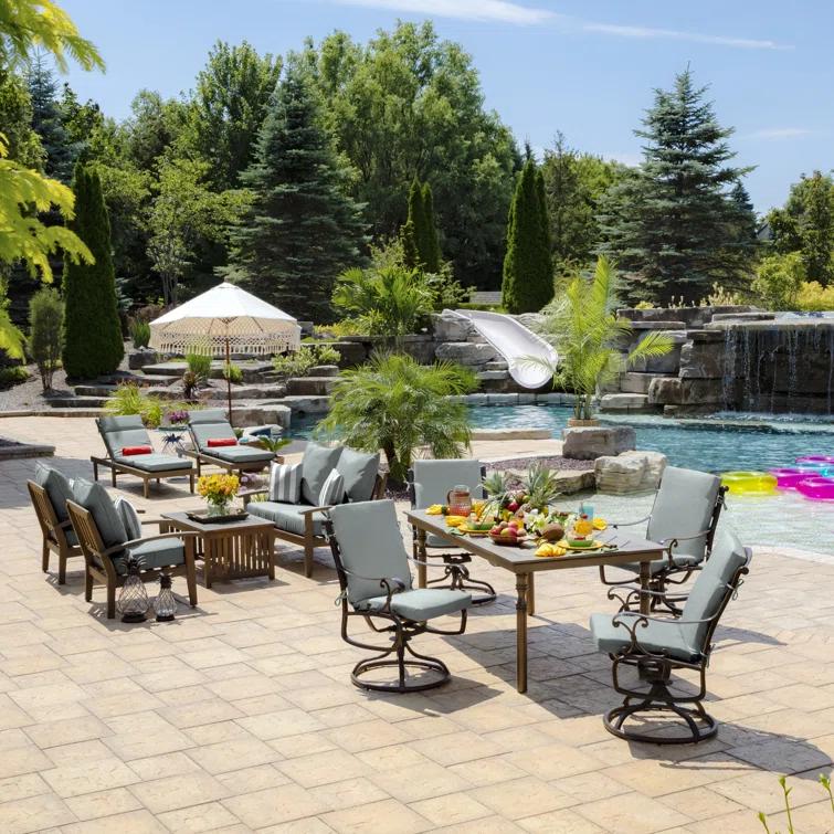 ARDEN Outdoor Chaise Lounge Cushion