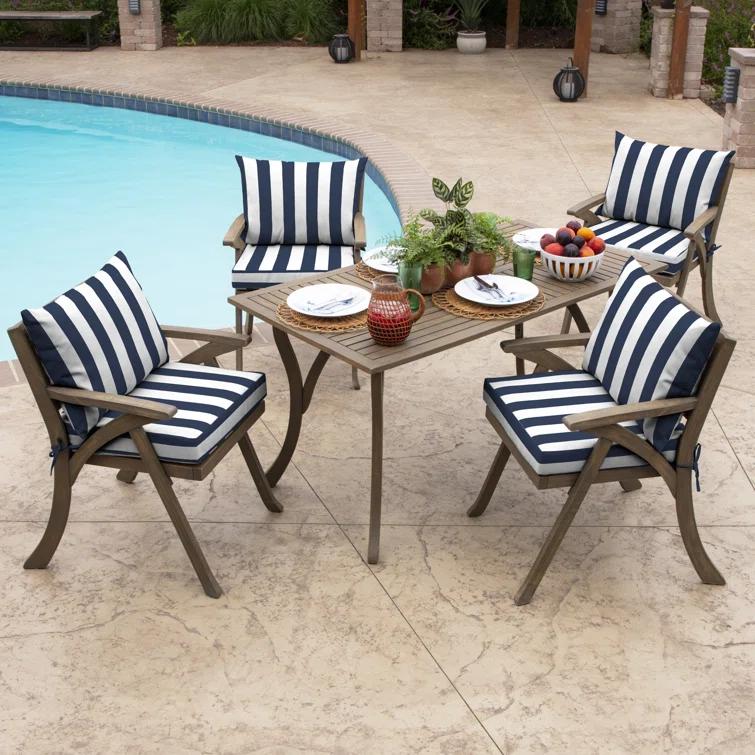 Outdoor Dining Chair 4" Cushion