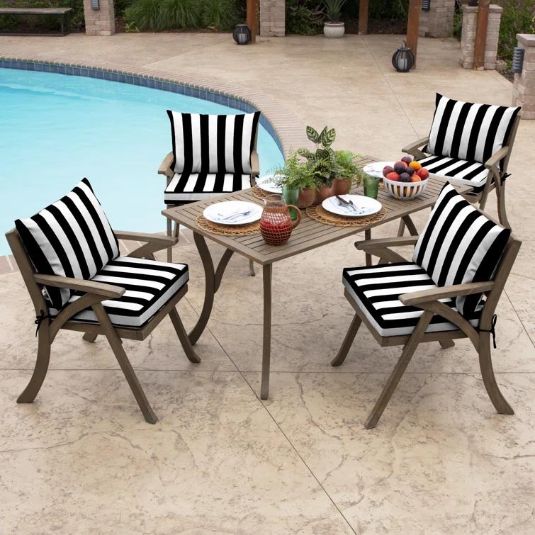 Outdoor Dining Chair 4" Cushion