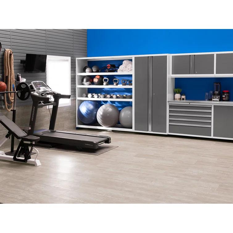 NewAge Products Click-Lock 12" x 23.15" x 9.5mm SPC Luxury Vinyl Tile