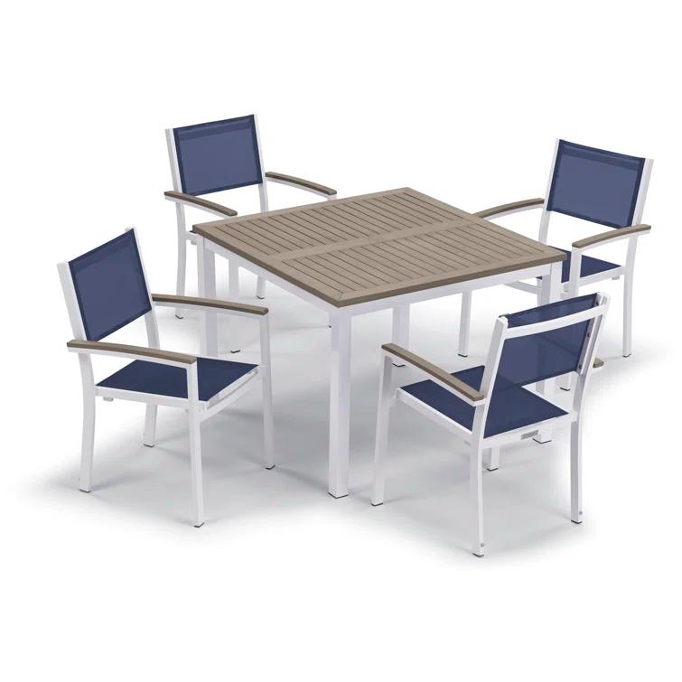 Travira Stacking Patio Arm Chair