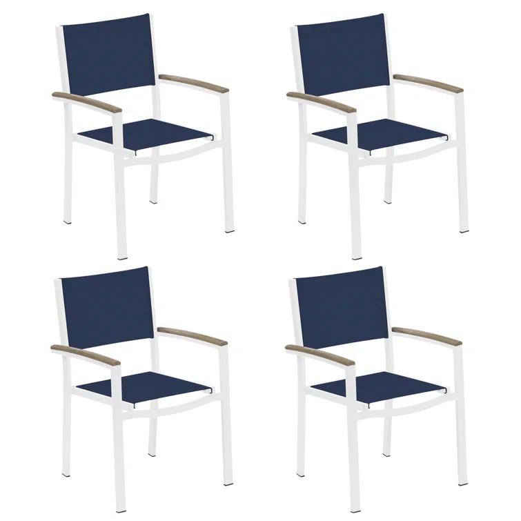 Travira Stacking Patio Arm Chair