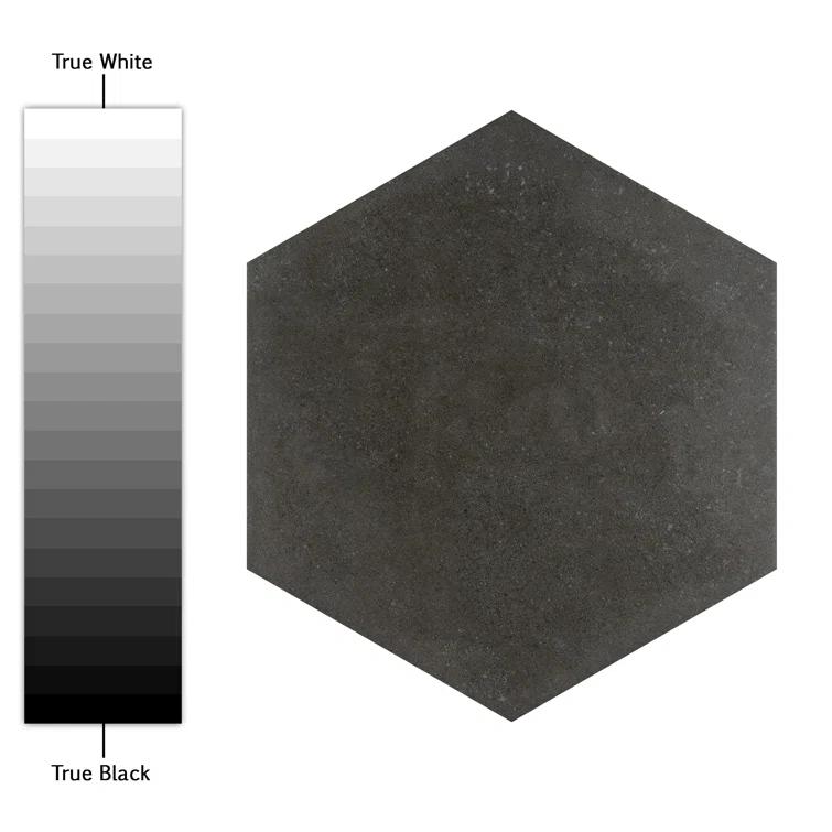 Annata Vintage Hex 8.63" x 9.88" Porcelain Wall & Floor Tile