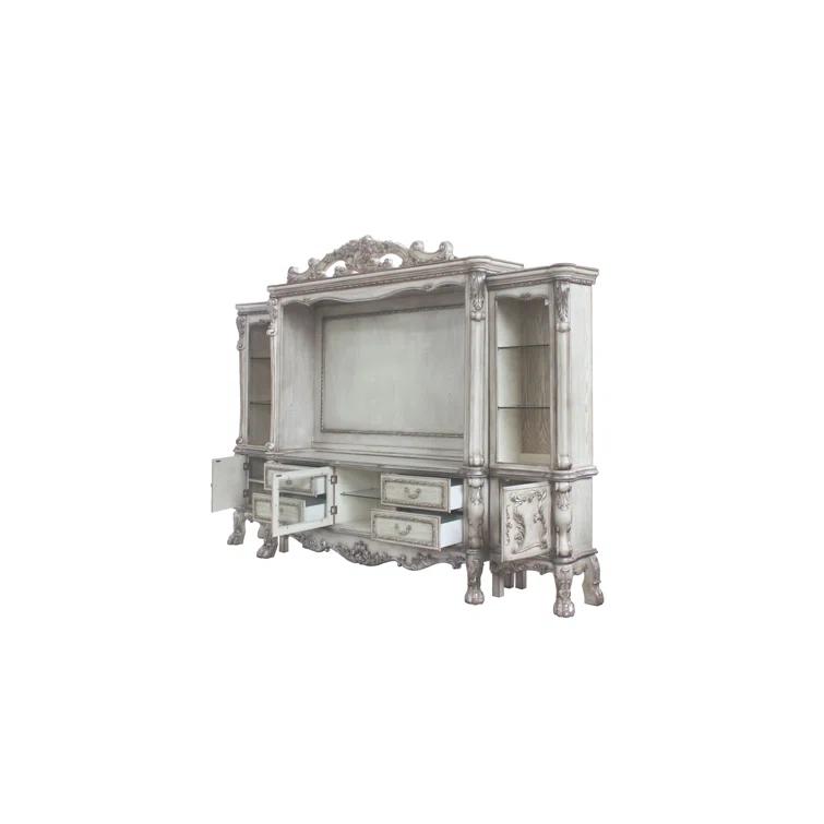 Rosdorf Park Meriel Entertainment Center In Vintage Bone White