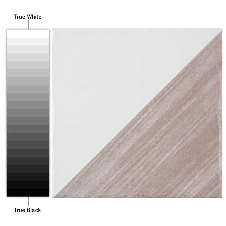 Triangle 6" x 6" Ceramic Patterned Wall Tile