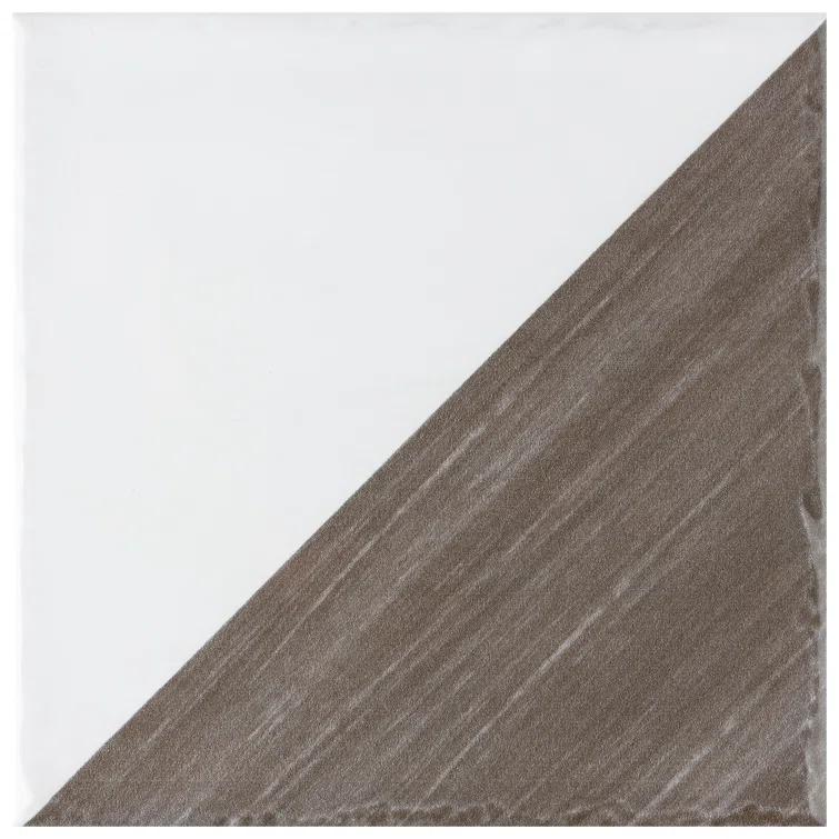 Merola Tile Triangle 6" x 6" Ceramic Patterned Wall Tile