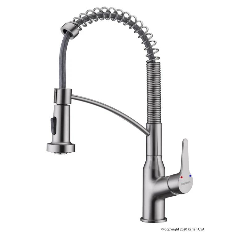 Karran Scottsdale Single-Handle Pull-Down Sprayer Kitchen Faucet