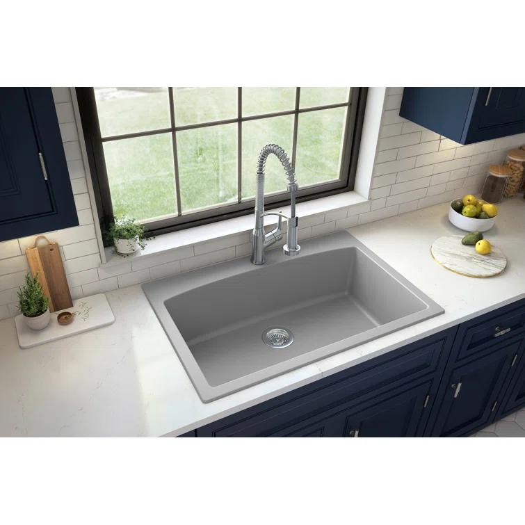 Karran Scottsdale Single-Handle Pull-Down Sprayer Kitchen Faucet