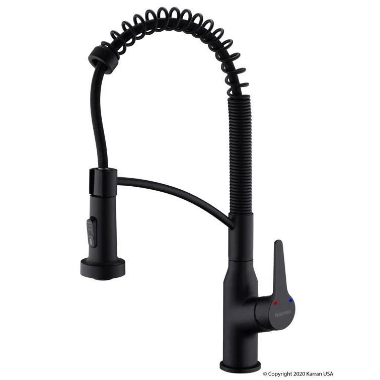 Karran Scottsdale Single-Handle Pull-Down Sprayer Kitchen Faucet