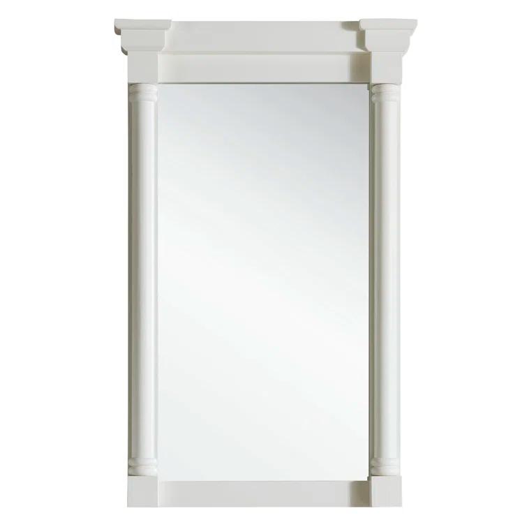 James Martin Vanities Savannah/Providence 27" Mirror, Bright White