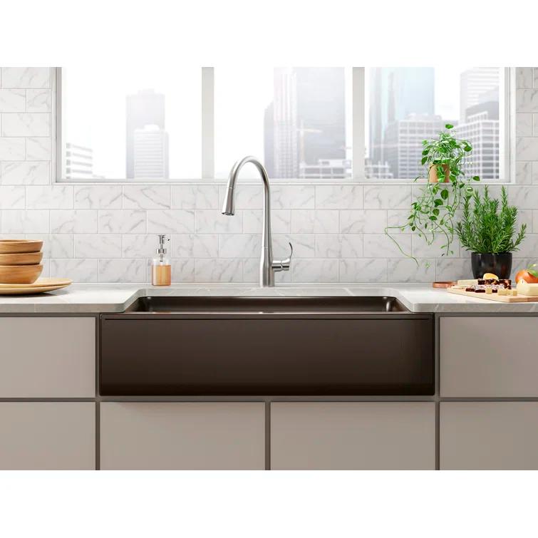 Cairn Undermount Single-Bowl Farmhouse Kitchen Sink