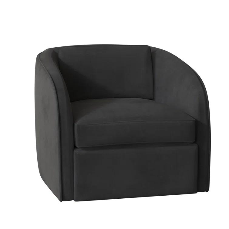 Turner Upholstered Swivel Barrel Chair