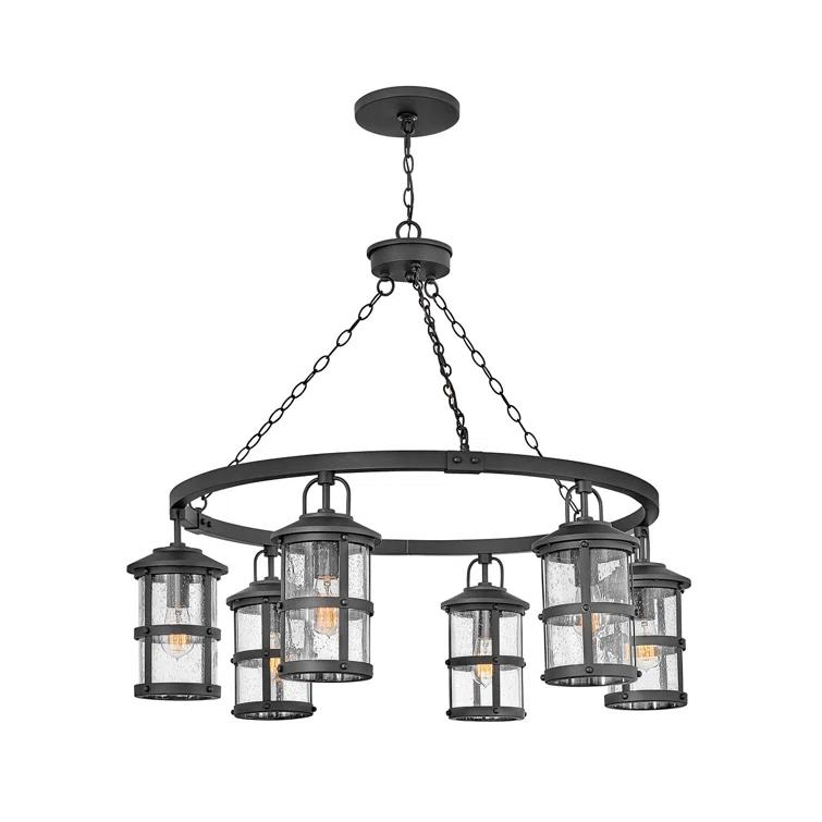 Lakehouse 12v Six-Light Outdoor Chandelier