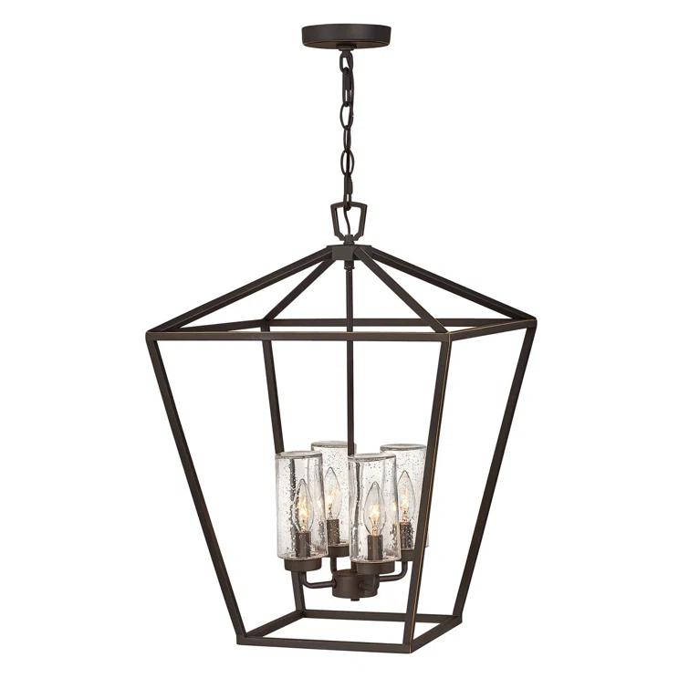Alford Place 4-Light Outdoor 12v Chandelier w/ LEDs Included