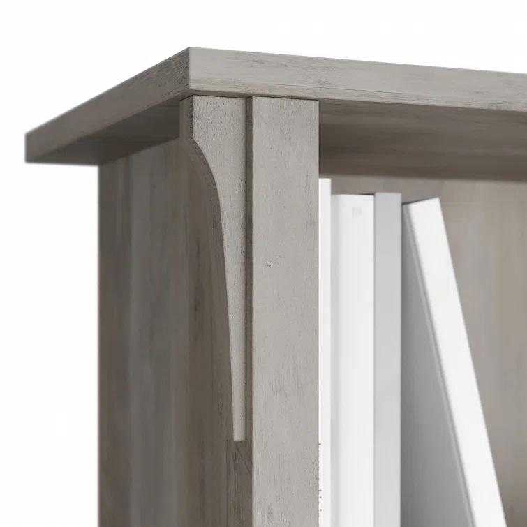 Khadesha Tall 5 Shelf Bookcase - Set Of 2