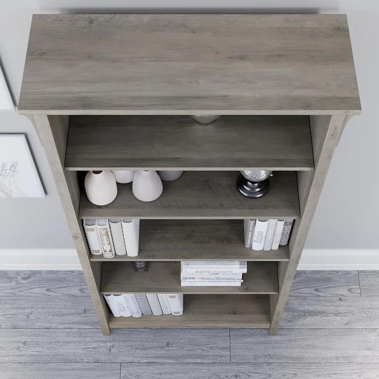 Khadesha Tall 5 Shelf Bookcase - Set Of 2